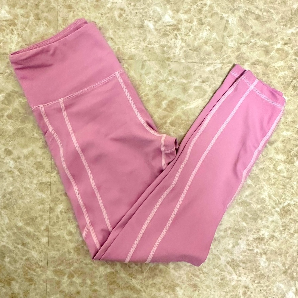 Curves and combat boots leggings, and sport bra, gently used, all size medium.